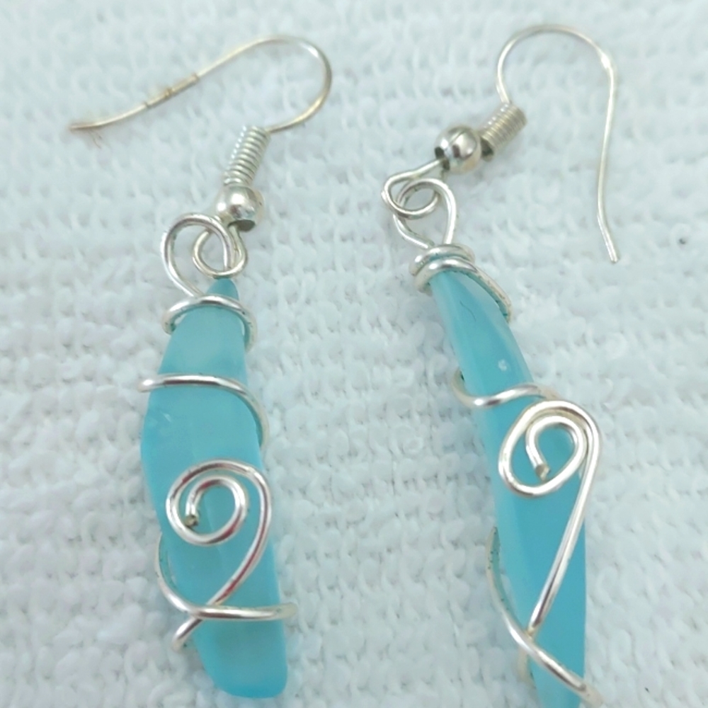 Handmade Seaglass Earrings